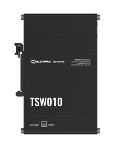 Teltonika TSW010 industrial Ethernet switch