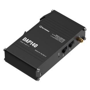 Teltonika DAP140 Industrial Wireless Access Point (Wi‑Fi 4, Passive PoE‑In)