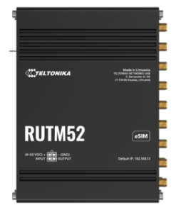 Teltonika RUTM52 Dual 5G Industrial Router with Load Balancing
