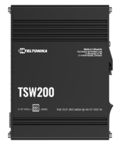 Teltonika TSW200 industrial PoE+ Ethernet switch