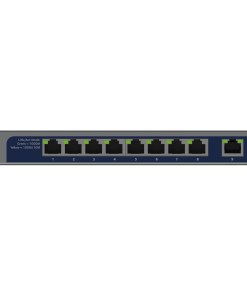 NETGEAR GS110EMX — 8-Port Gigabit Ethernet Easy Smart Managed Switch with 2-Port 10G/Multi-Gig Uplinks