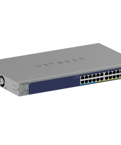 Alternative view of NETGEAR GS728TXUP — 24-Port Gigabit Ethernet Ultra60 PoE++ Smart Managed Switch with 4x10G SFP+ Ports and optional Insight Remote/Cloud Management (420W)
