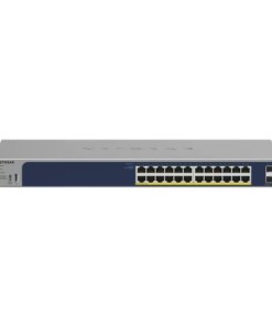 NETGEAR GS724TP — 24-Port Gigabit Ethernet PoE+ Smart Managed Switch with 2 SFP Ports and optional Insight Remote/Cloud Management (190W)