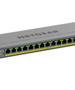 NETGEAR GS116EPP — 16-Port High-Power PoE+ Gigabit Ethernet Easy Smart Managed Desktop Switch with 1 SFP Port (231W)