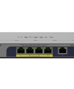 NETGEAR GS105PP — 5-Port Gigabit Ethernet Unmanaged High-Power PoE+ Switch with 4 PoE+ Ports (83W)