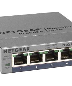 NETGEAR GS105E — 5-Port Gigabit Ethernet Easy Smart Managed Switch