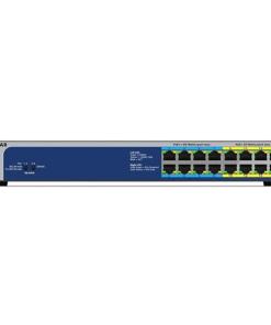 NETGEAR GS516UP — 16-Port Gigabit Ethernet Unmanaged High-Power Ultra60 PoE++ Desktop/Rackmount Switch with 8 PoE++ and 8 PoE+ Ports (380W)