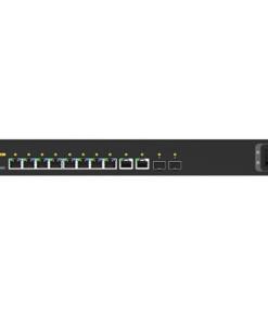 NETGEAR GSM4212UX — M4250-10G2XF-PoE++ Managed Switch with 8x1G Utra90 PoE++ 802.3bt 720W 2x1G and 2xSFP+ (GSM4212UX)