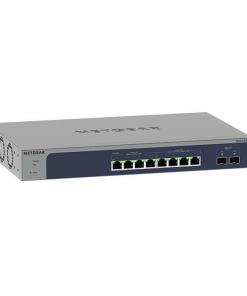NETGEAR MS510TXM — 8-port Multi-Gigabit Ethernet Smart Managed Switch with 1x10G Copper & 1x10G SFP+ Fiber Uplinks and optional Insight Remote/Cloud Management