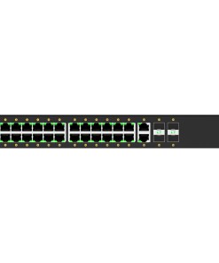 NETGEAR GSM4230P — M4250-26G4F-PoE+ Managed Switch 24x1G PoE+ 300W 2x1G and 4xSFP (GSM4230P)