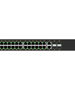 NETGEAR GSM4230UP — M4250-26G4F-PoE++ Managed Switch 24x1G PoE+ 1,440W 2x1G and 4xSFP (GSM4230UP)