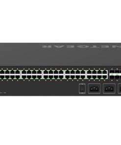 NETGEAR GSM4248UX — M4250-40G8XF-PoE++ Managed Switch 40x1G Ultra90 PoE++ 802.3bt 2,880W and 8xSFP+ AV Line (GSM4248UX)
