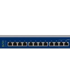 NETGEAR XS512EM — 12-port 10-Gigabit/Multi-Gigabit Ethernet Easy Smart Managed Switch with 2 SFP+ ports