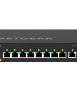 NETGEAR GSM4210PD — M4250-9G1F-PoE+ Desktop Managed Switch 8x1G PoE+ 110W 1x1G and 1xSFP AV Line (GSM4210PD)