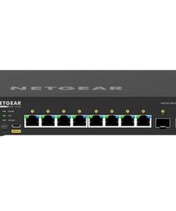 NETGEAR GSM4210PX — M4250-8G2XF-PoE+ Desktop Managed Switch 8x1G PoE+ 220W and 2x10G SFP+ AV Line (GSM4210PX)