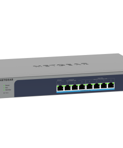 NETGEAR MS510TXUP — 8-port Multi-Gigabit Ethernet High-Power Ultra60 PoE++ Smart Managed Switch with 4 PoE++, 4 PoE+, 1 Non-PoE 10G Copper, and 1 SFP+ 10G Fiber Uplink and optional Insight Remote/Cloud Management (280W)