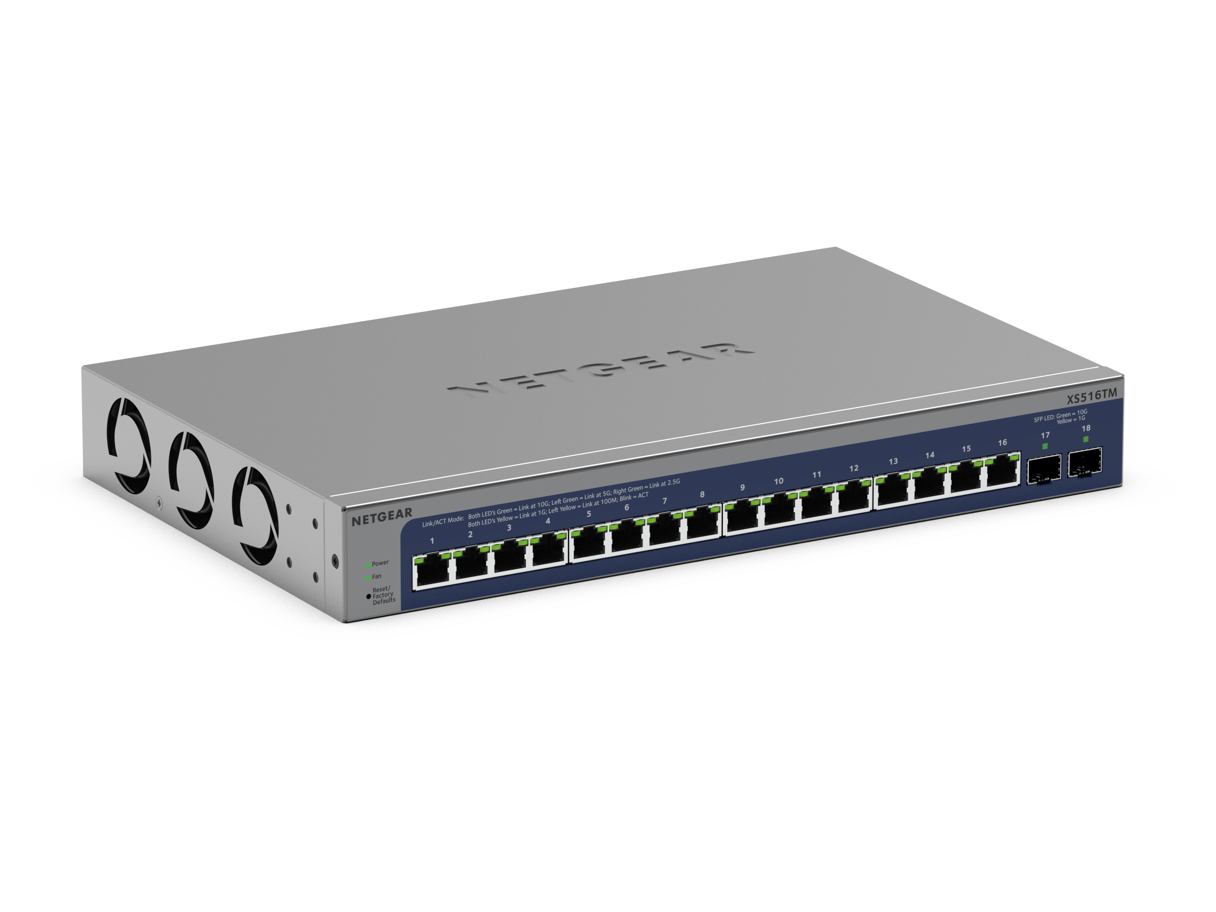NETGEAR XS516TM — 16-Port 10-Gigabit/Multi-Gigabit Ethernet Smart Managed Switch with 2 Dedicated SFP+ Fiber Ports and Optional Insight Remote/Cloud Management - Image 10