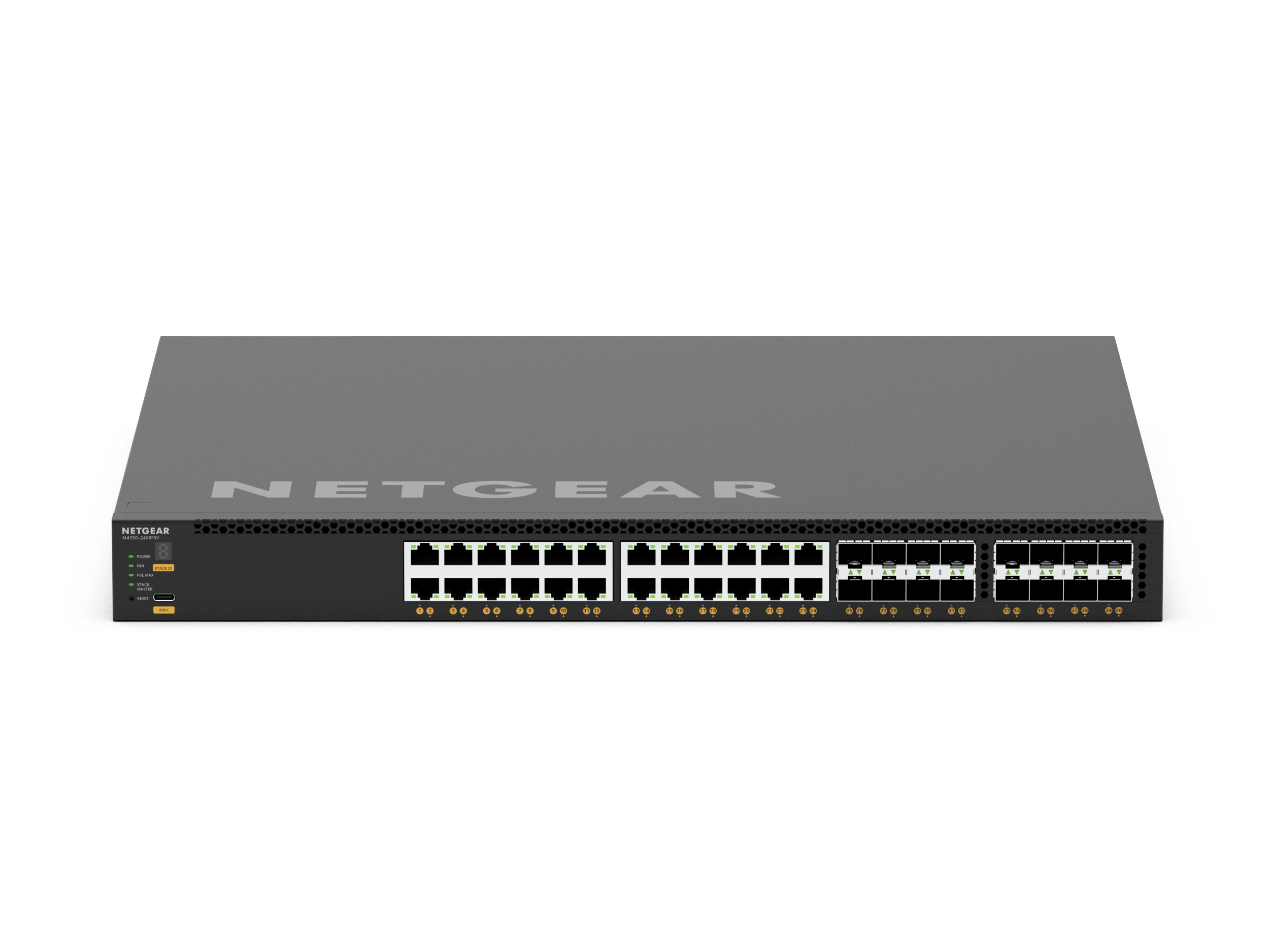 NETGEAR XSM4340CV — M4350-36X4V 36x10G/Multi-Gig PoE++ and 4xSFP28 25G (280W base, up to 1,760W) - Image 17