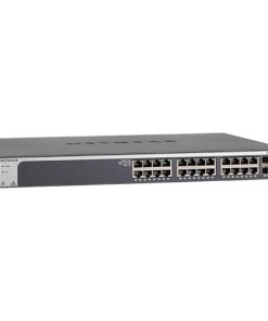 NETGEAR GS728TXP — 24-Port Gigabit Ethernet PoE+ Smart Managed Switch with 4x10G SFP+ Ports and optional Insight Remote/Cloud Management (180W)